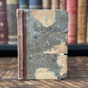 1808 The American Tutor’s Guide Being a Compendium of Arithmetic in Six Parts by James Thompson | Rare First Edition | Small Antique Book