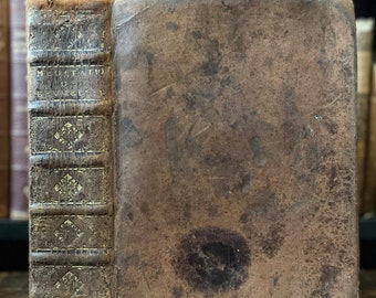 1690 RARE Christian Principle Antique Book | “Meditations Sur La Principales Veritez Chrétienne” | Antique Religious Book