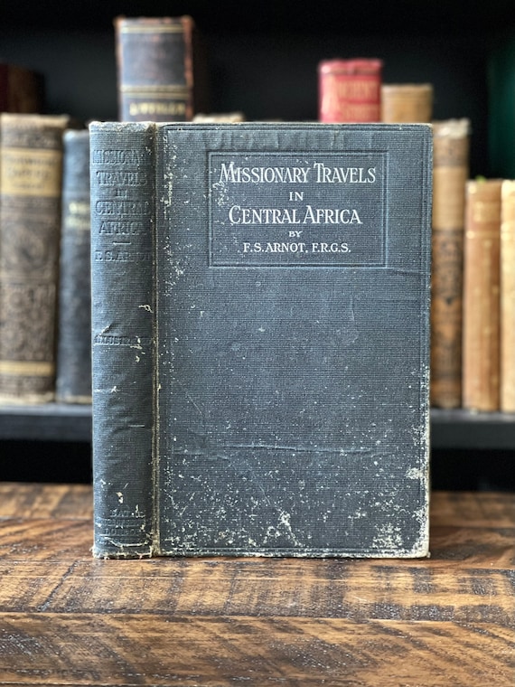 1914 “Missionary Travels in Central America” | Small Antique Book Early 1900s Book