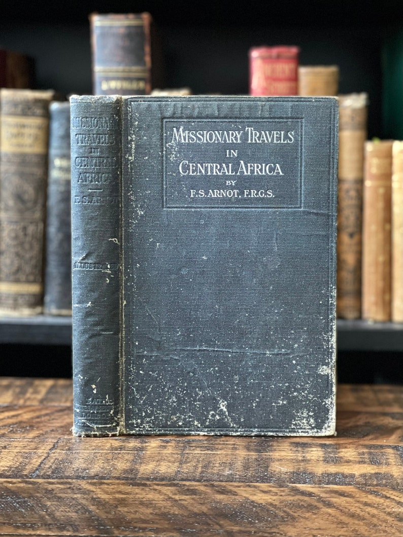 1914 “Missionary Travels in Central America” | Small Antique Book Early 1900s Book image 1