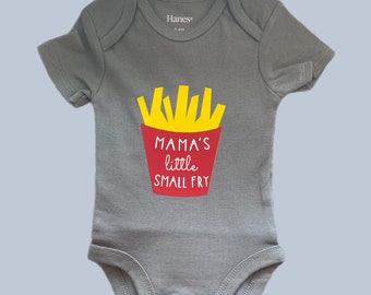 Baby Toddler’s Mamas Little Small Fry Shirt Bodysuit