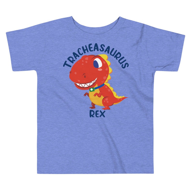Tracheasaurus Rex Tracheostomy Awareness Toddler Shirt - Etsy