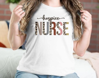 Hospice Nurse Shirt, Hospice Crew Shirts, Hospice Nurse T-Shirt, Cute Hospice Nurse Tee, RN Tshirt, Registered Nurse Grad Gift