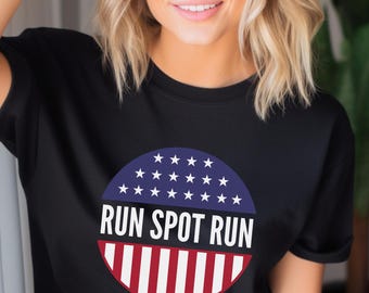 Run Spot Run Trump, Trump Kamala Debate Run Spot Run