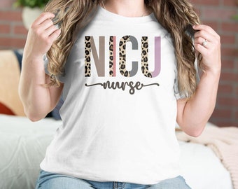 NICU Nurse Shirt, NICU Nurse Animal T-shirt, NICU Nurse Gift, Nurse Appreciation Gift, Neonatal Intensive Care Unit, Nicu Nurse