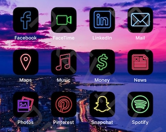 Neon Aesthetic Etsy Neon Aesthetic Etsy