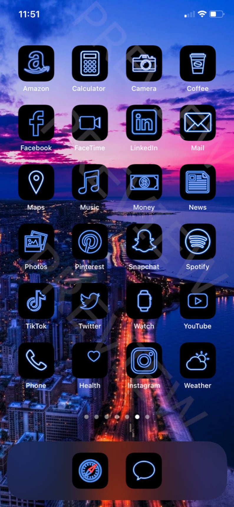 neon icon ios aesthetic icons iphone