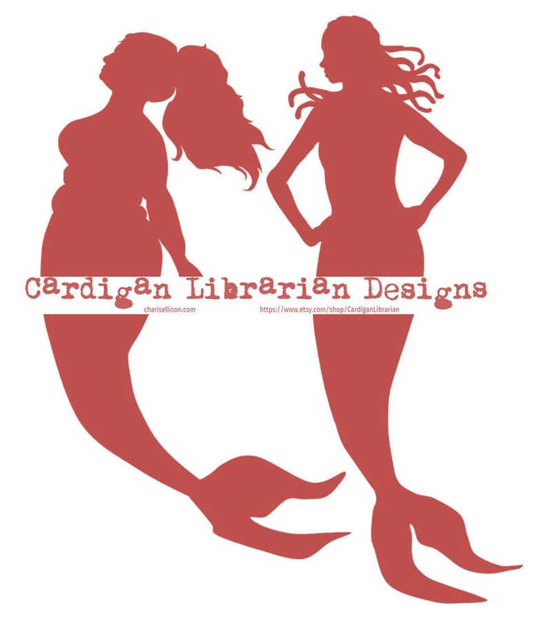 Download 6 Mermaid Silhouette Set SVG PNG PDF Size-Inclusive | Etsy