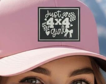 Juste un chapeau tout-terrain fille 4x4 pour propriétaire de jeep, cadeau pour propriétaire de camion tout-terrain, joli cadeau chapeau juste une fille 4x4 pour femme