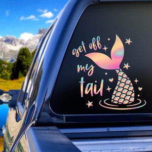 Mermaid car decals best sale
