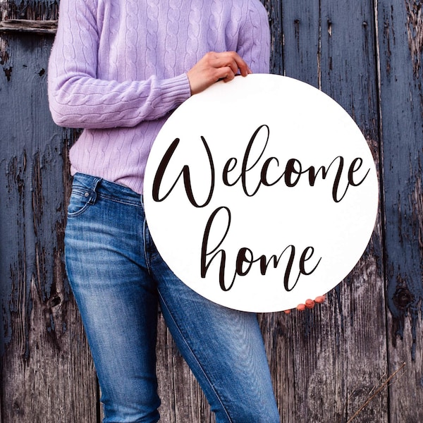 Welcome home vinyl decal sticker for making signs, Welcome home decal, Welcome home sticker, Welcome vinyl sticker decal