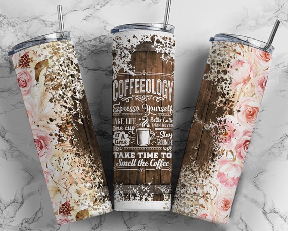 Coffee Quote Tumbler, Fun Coffee Tumbler, Espresso Yourself Tumbler, Latte  Tumbler, Espresso Tumbler, Stay Grounded Tumbler, Coffee Gift 