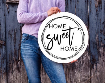 Home Sweet Home Vinyl Decal, Home sweet home decal for sign, Home sweet home sticker, Home sweet home sticker for sign