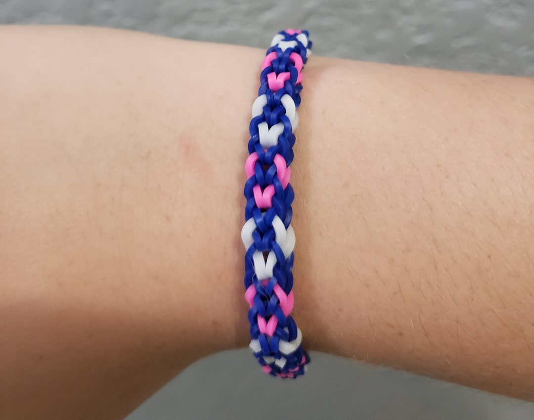Inverted Fishtail Rainbow Loom Etsy