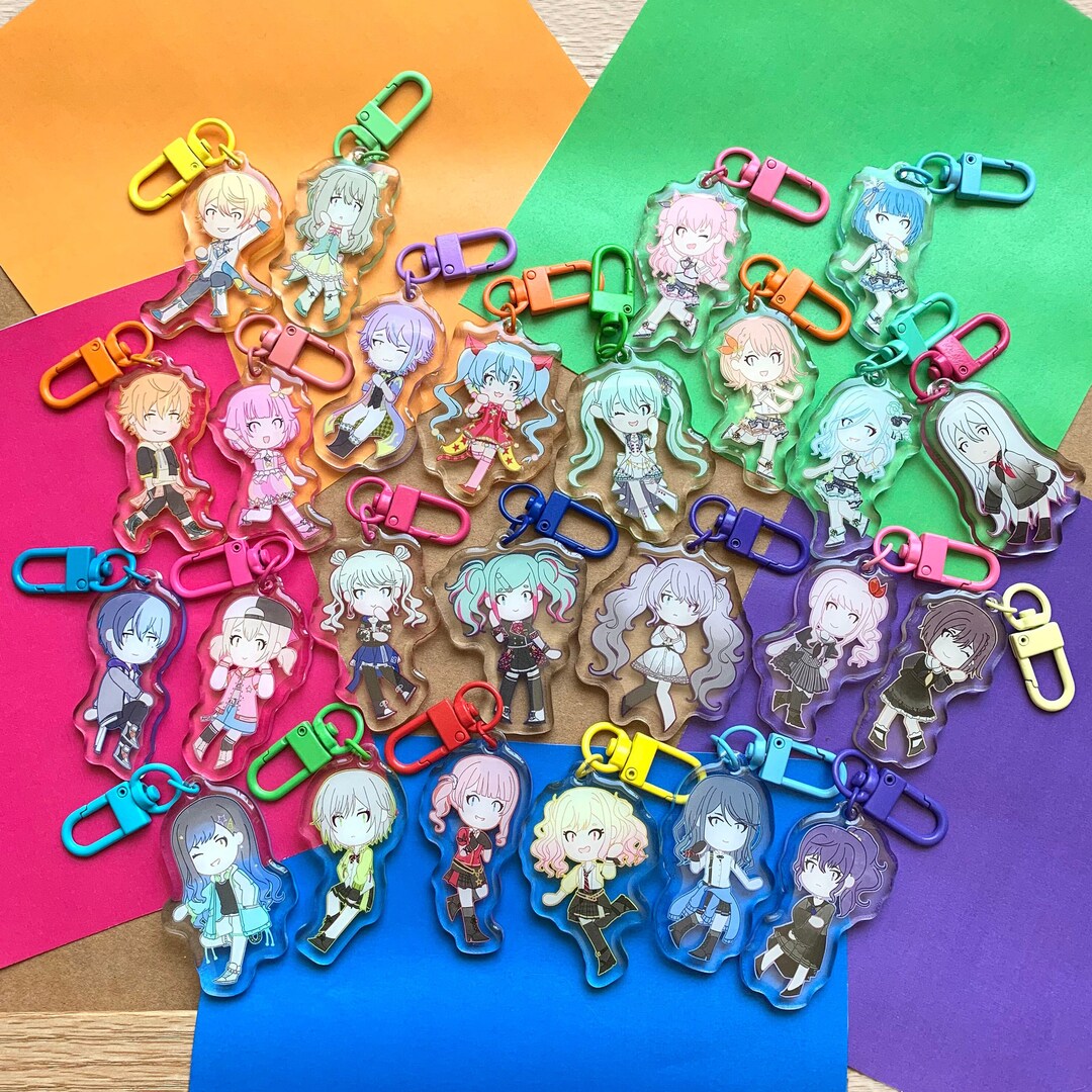 Project Sekai Acrylic Charms PREORDER Etsy