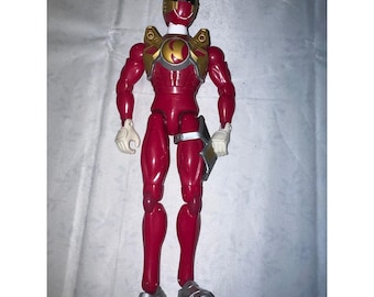 2003 Bandai Power Rangers Ninja Storm Red Wind Ranger 12 Inch Action Figure