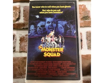 The Monster Squad VHS 1987 Rare Works Original