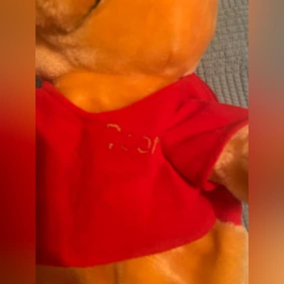 Vintage Disney Winnie the Pooh plush backpack 90's - image 4