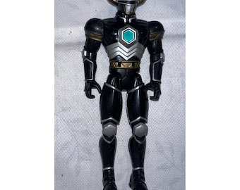 Bandai Power Rangers Lost Galaxy Magna Defender Action Figure 1998 Vintage Black