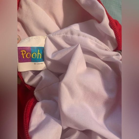 Vintage Disney Winnie the Pooh plush backpack 90's - image 5