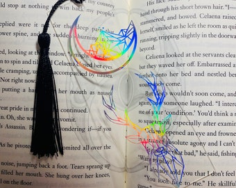 SJM book inspired thin acrylic bookmark