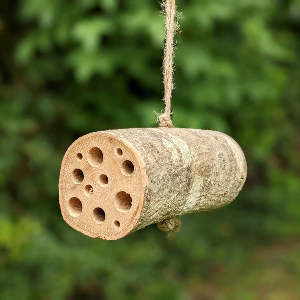 Wood Bee House Etsy