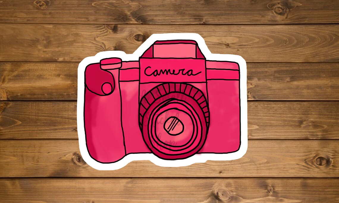 Kamera Sticker Vintage Kamera Sticker Laptop Sticker Etsy