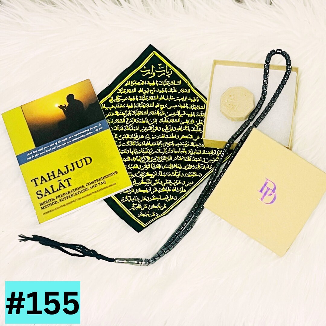 Shia Islam Salah book with Tasbih, Namaze Shab, Night Prayer 