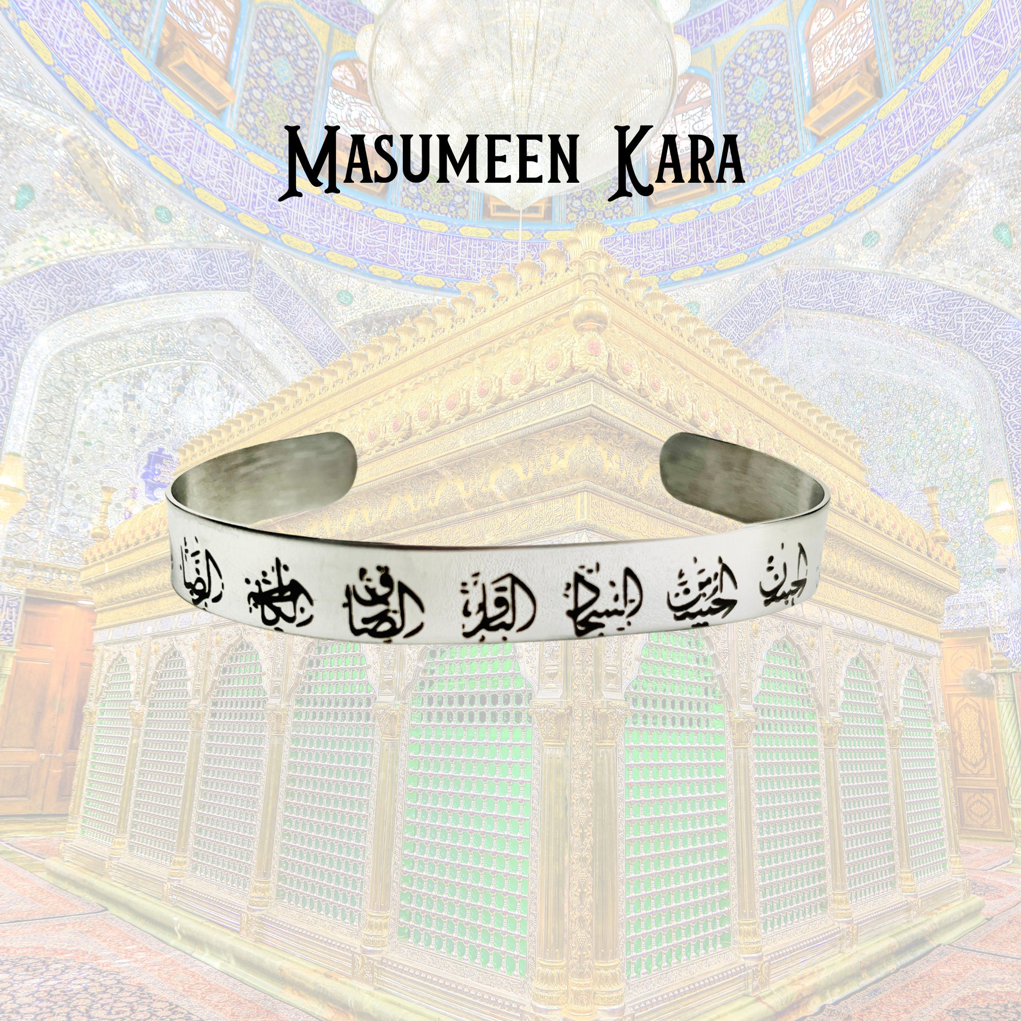 Labbaik Ya Hussain Islamic Shia Headband 02 (20x) - ShopiPersia