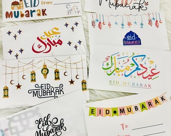 Eid Money Envelopes, Happy Eid Money Holder Envelops, Muslim Eid Favors, Eid Ramadan Hajj Gifts, Kids Envelopes, Ramadan Eid Gifts