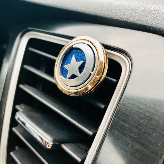 Buy Aromatherapy Car Diffuser Vent Clip, Star and Moon Crescent