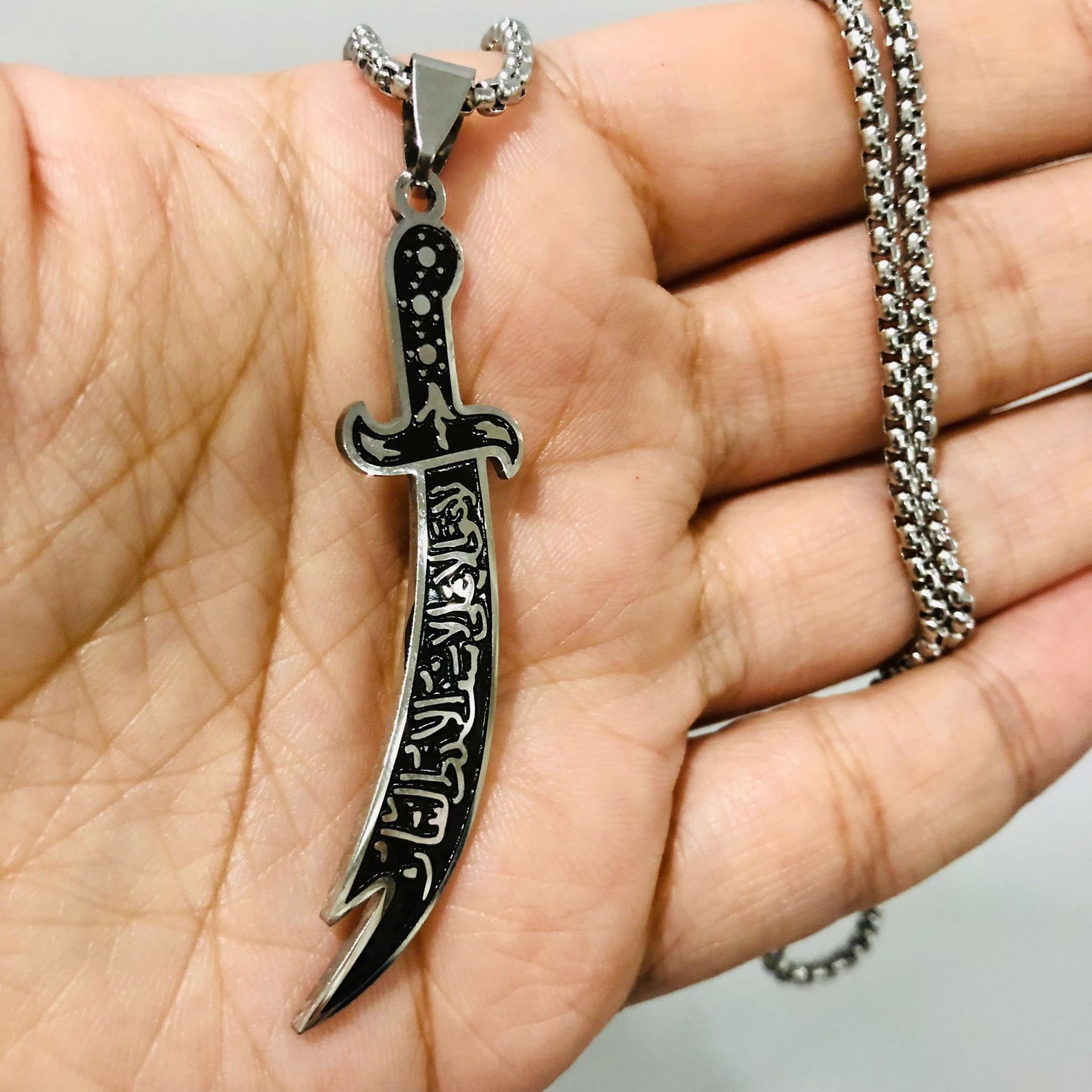 Zulfiqar necklace Clearance