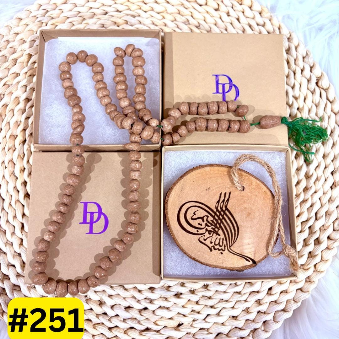 Karbala Made Soil Turbah Mohr and Tasbeeh With Islamic Gift Set, Imam ...