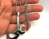 Ya Ali Pendant Silver Necklace, Imam Ali Ibn Abi Talib علي, Ya Ali