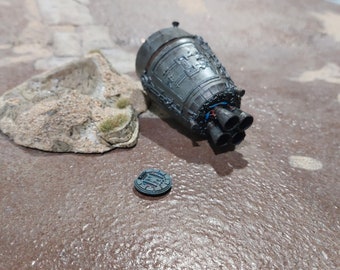 STAR WARS LEGION Crashed Escape Pod Painted