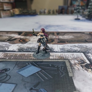Elf Wizard/Sorcerer/Warlock RPG/DnD painted miniature