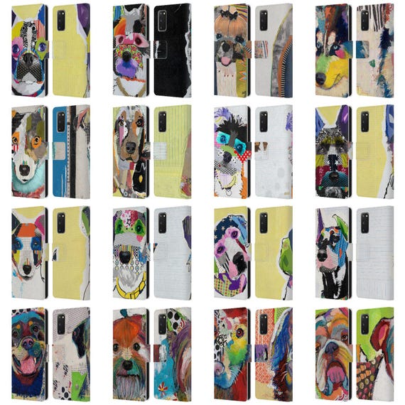 Dog Phone Case Wallet - Mixed Breeds Dog Phone Case Wallet - Mixed Breeds