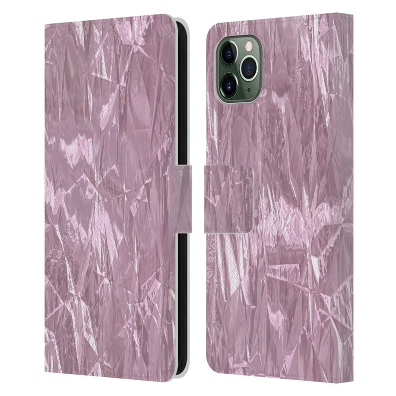 Official LebensArt Textures Leather Book Wallet Case Cover For Apple iPhone Phones