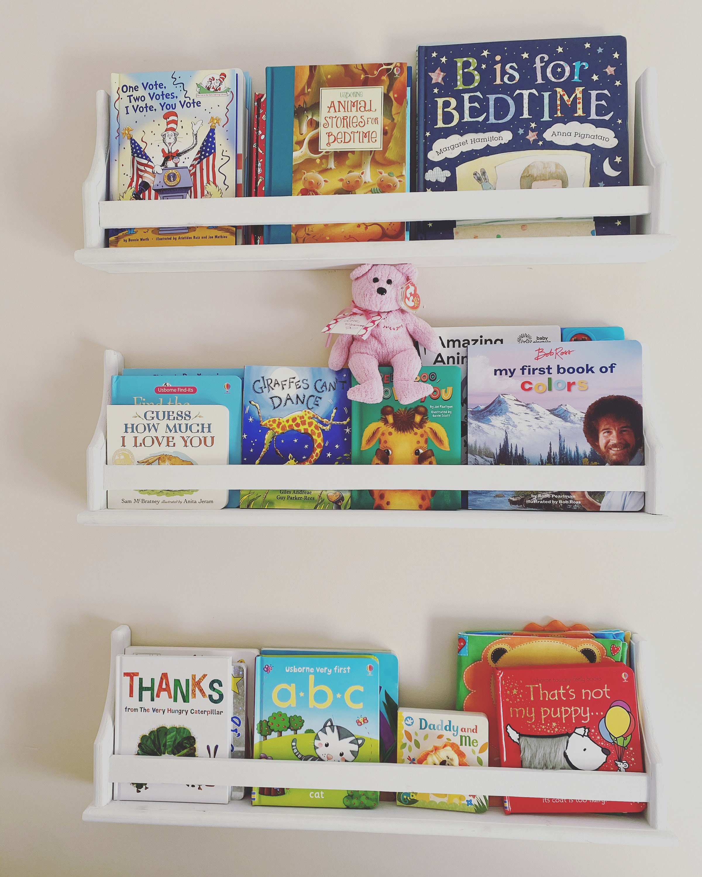 Kids Bookshelf Baby Bookshelf Nursery Bookshelf Baby Etsy