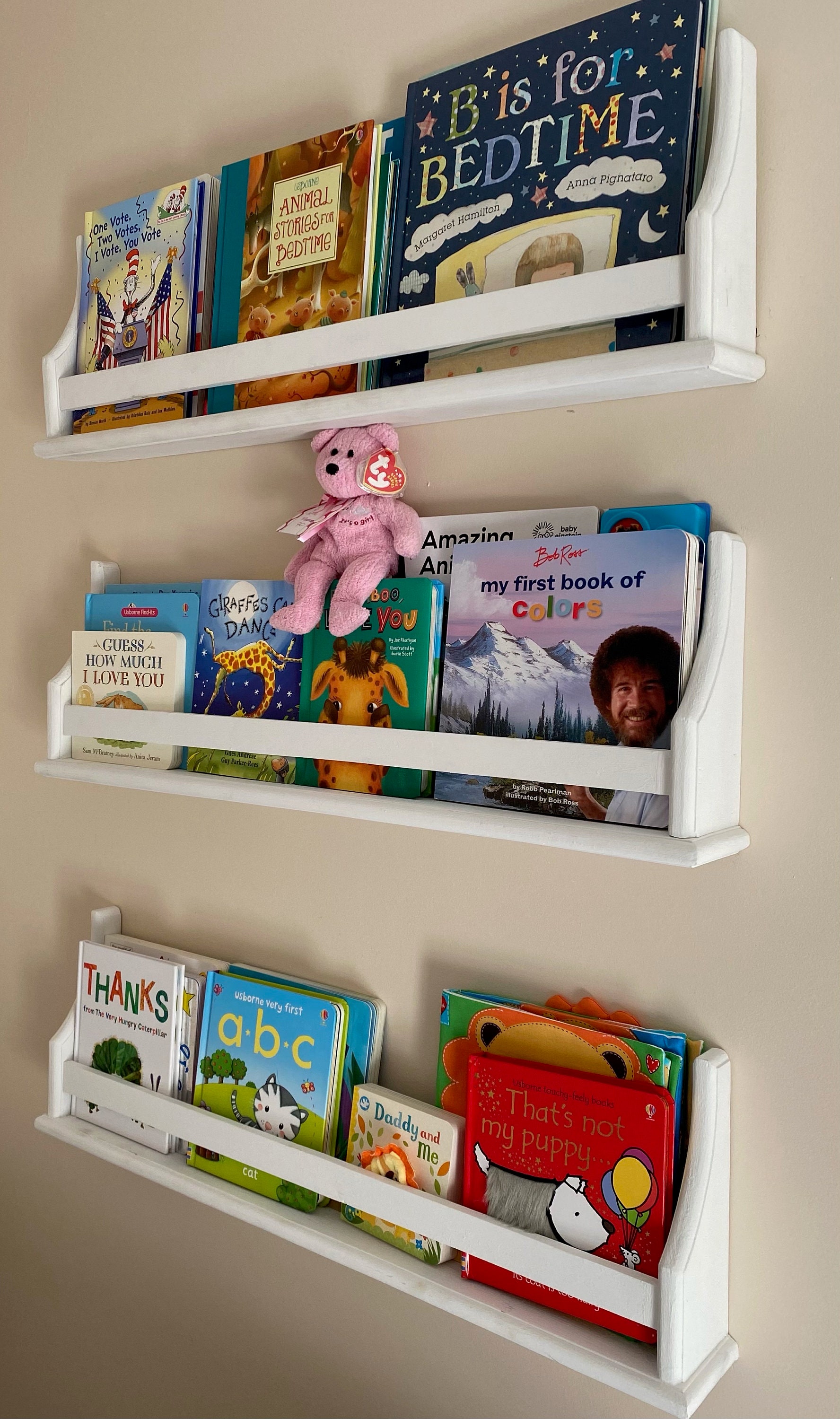 Kids Bookshelf Baby Bookshelf Nursery Bookshelf Baby Etsy