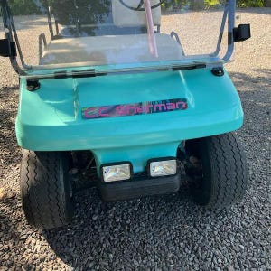 Personalized Club Car Emblem Custom Tag Plate Badge Logo Name Golf Cart Modern DS EZGO Yamaha Star Tomberlin Plate