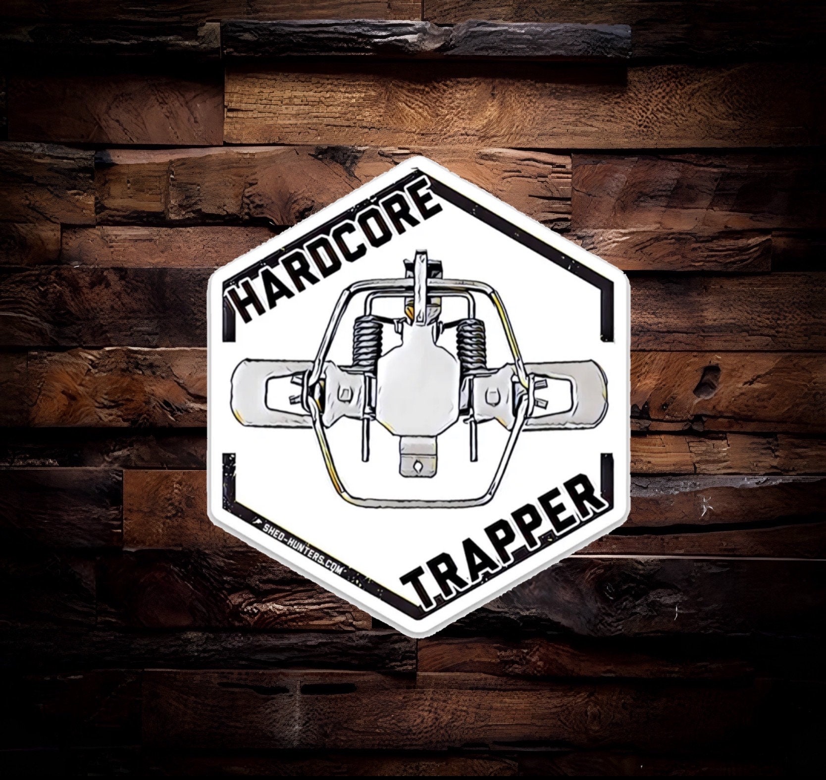 Sticker Trapper Hardcore Trappers Sticker - Waterproof Weatherproof Decal - Etsy