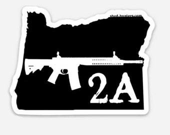 Oregon Gun sticker