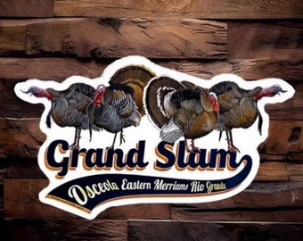 Wild Turkey Grand Slam Sticker