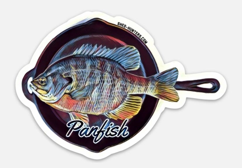 Blue Gill Panfish Sticker! - Etsy
