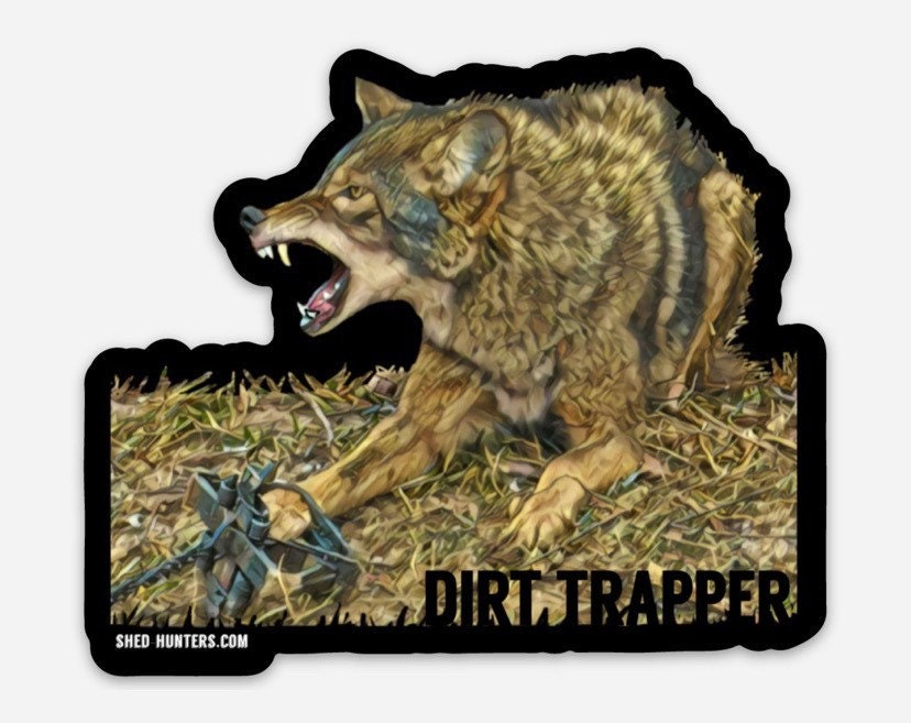 Dirt Trapper Sticker Etsy