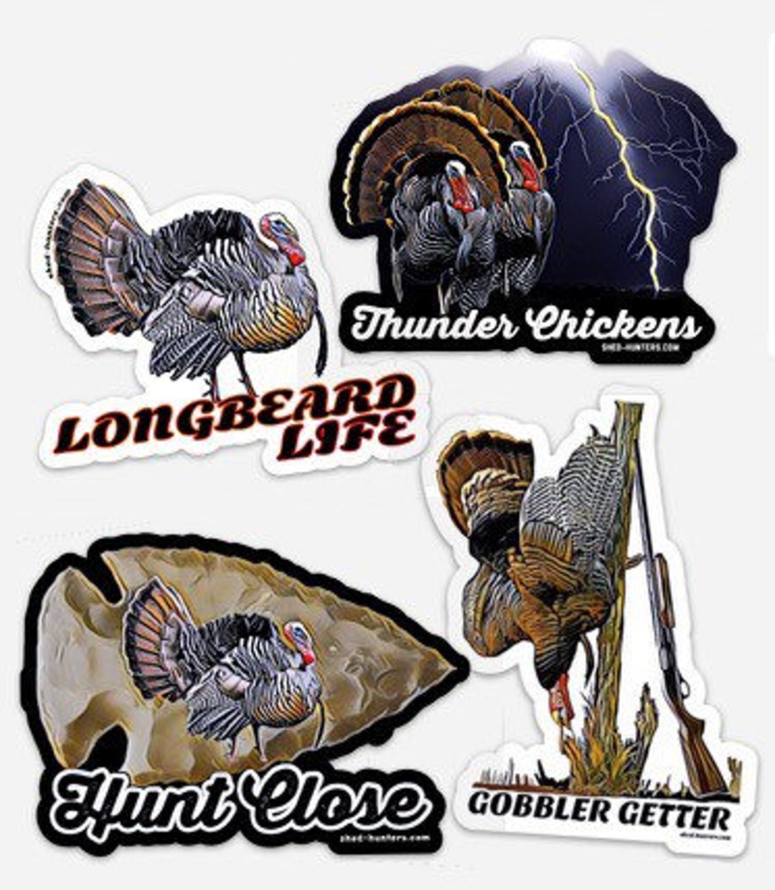 Turkey Sticker Pack Etsy