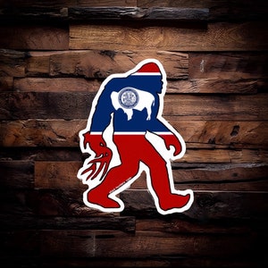 Wyoming Shedsquatch sticker