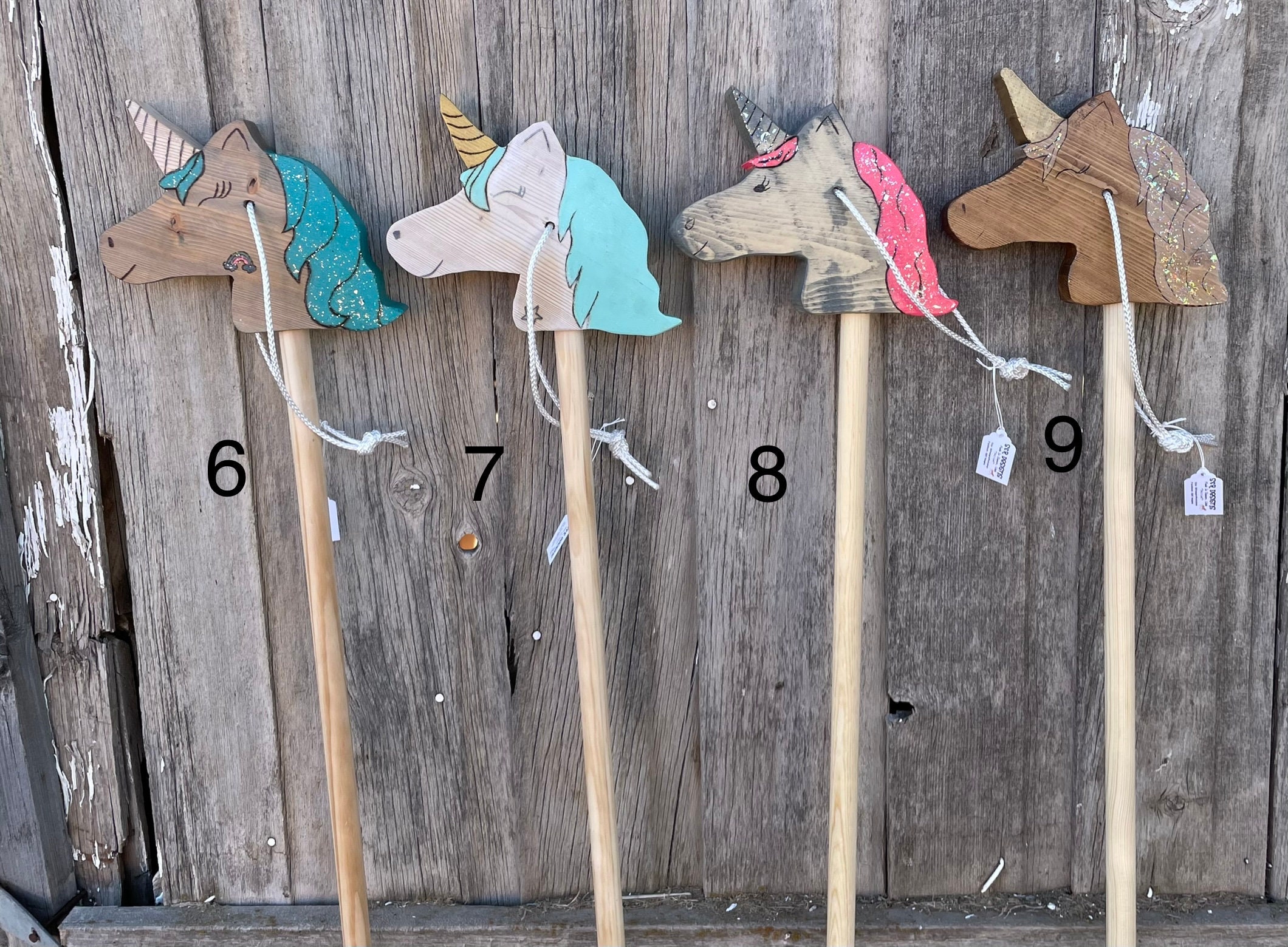 Stick Horse Unicorn Etsy