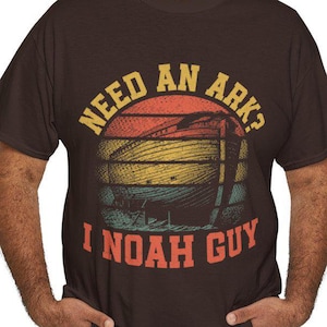 I Noah Guy, Fun Christian Pun Tee, Perfect Trendy Apparel, Humorous Bible T-shirt for Men, Women, and Kids, Need An Ark Priest Pastor Gifts